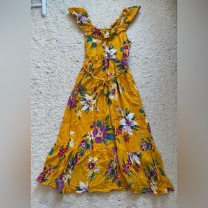 Old navy midi dress floral